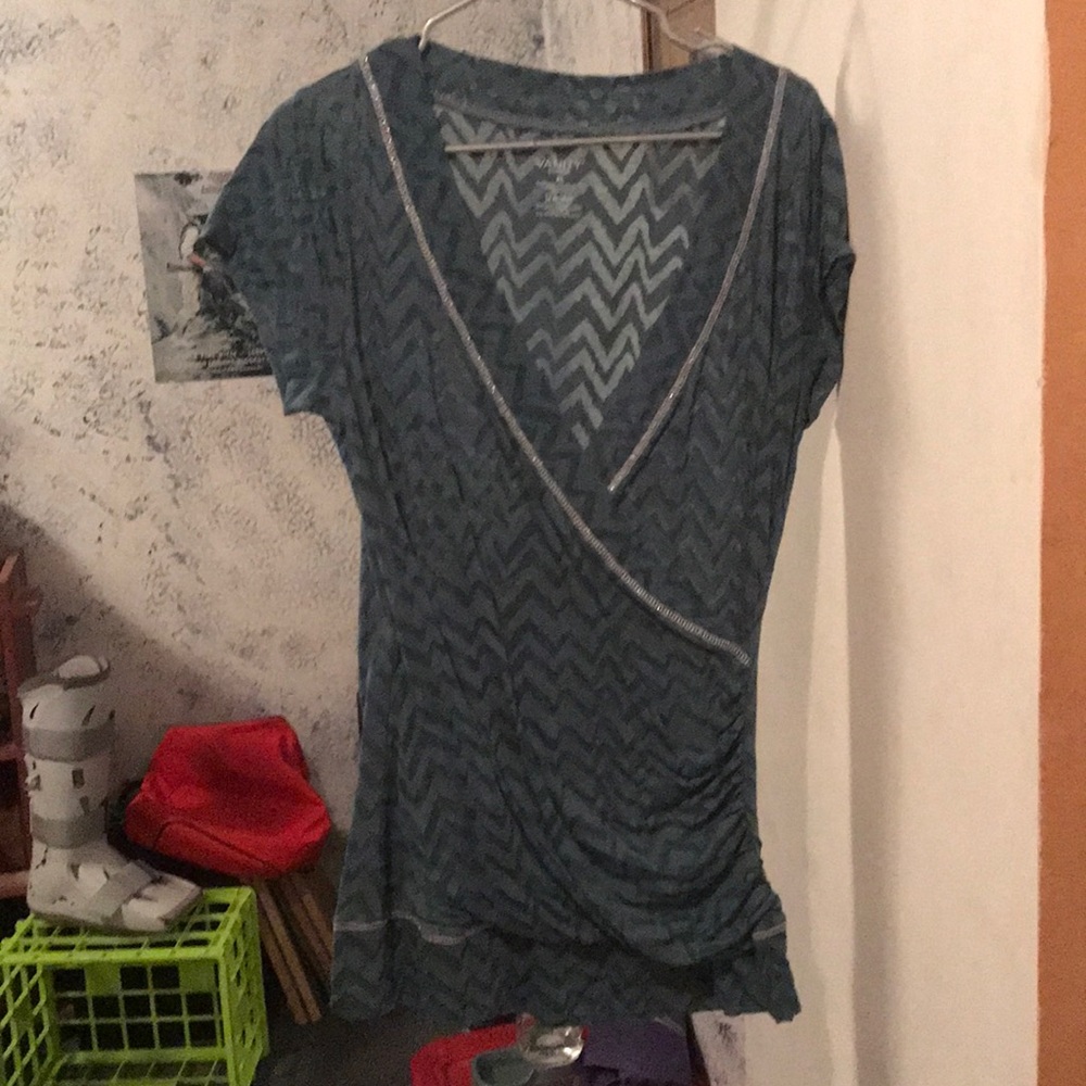 Teal vanity burn out